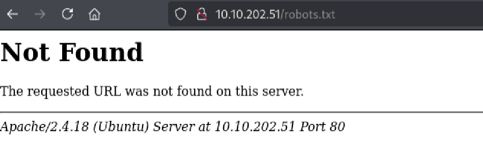 robots.txt Not Found